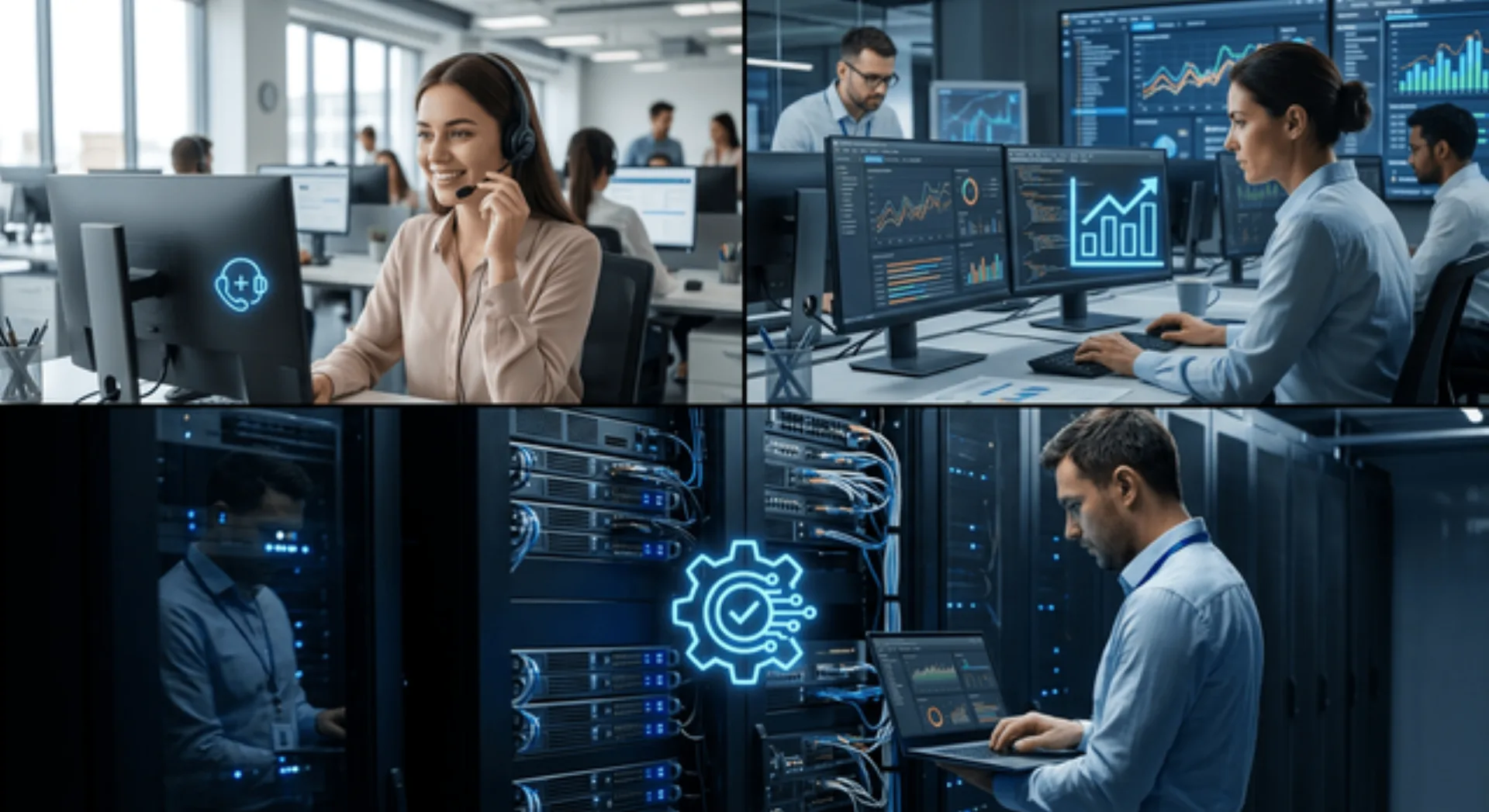 AI in different business scenarios
