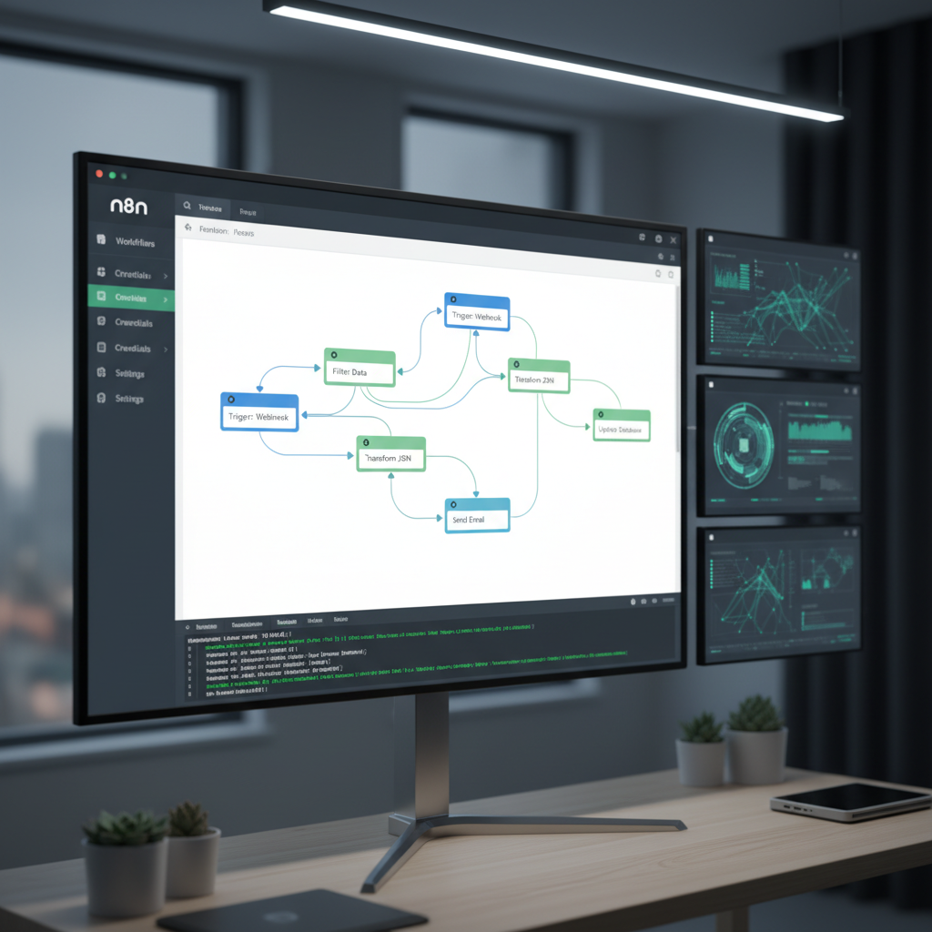 Anatomia dell’interfaccia di n8n: nodi, connessioni ed esecuzioni spiegati in modo semplice 1 Anatomia dell’interfaccia di n8n: nodi, connessioni ed esecuzioni spiegati in modo semplice