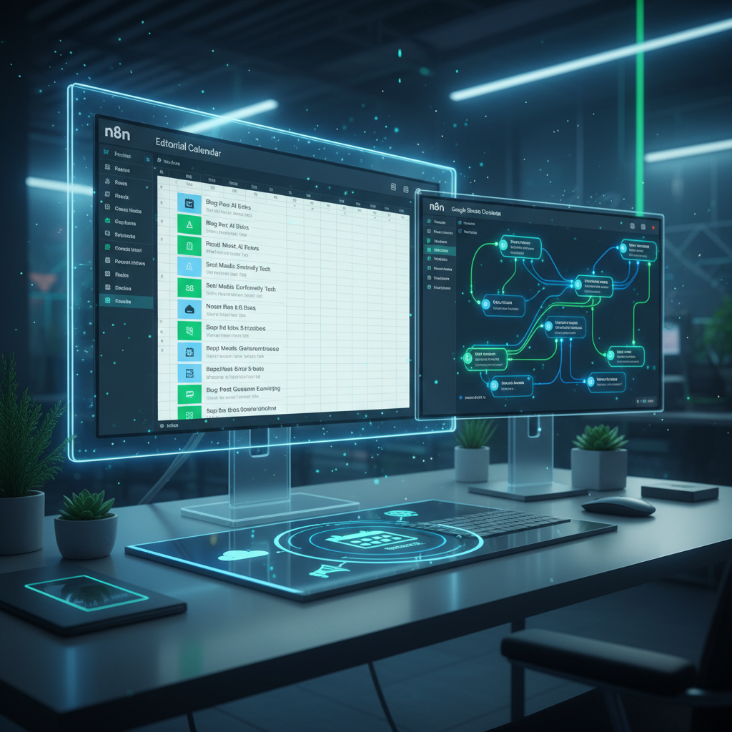 Creare un Content Calendar per i Social con Google Sheets e n8n